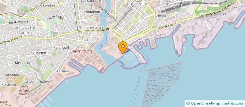 localisation de l'entreprise LA FABRIK 1801  PLOUGASTEL-DAOULAS