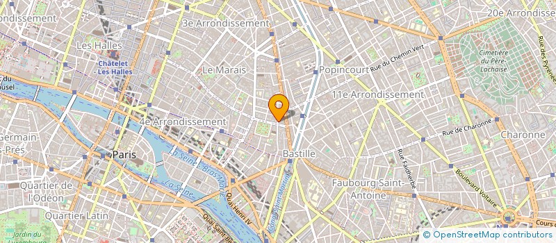 localisation de l'entreprise LA FABRIK  PARIS