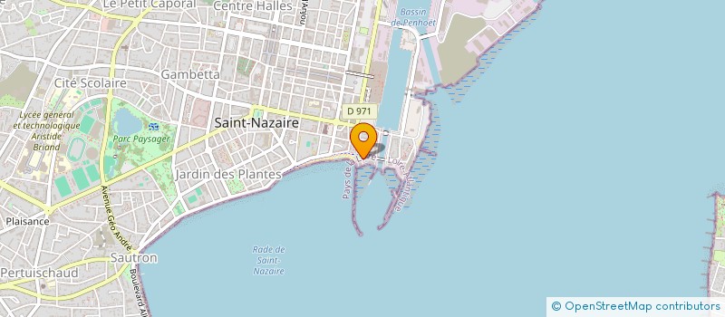 localisation de l'entreprise LA FABRIK  SAINT-NAZAIRE