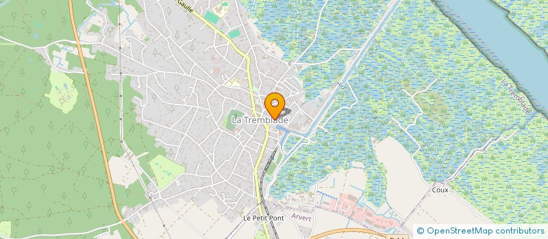 localisation de l'entreprise LA FABRIK  LA TREMBLADE