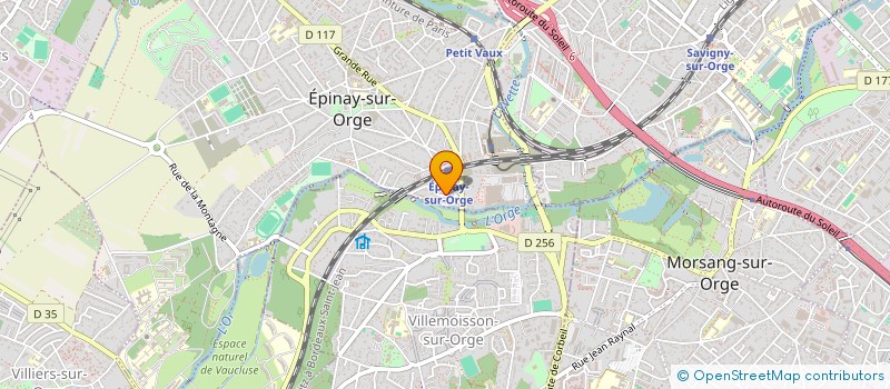 localisation de l'entreprise LA FABRIK A DOM à VILLEMOISSON-SUR-ORGE