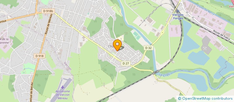 localisation de l'entreprise LA FABRIK A PIZZA  VIERZON