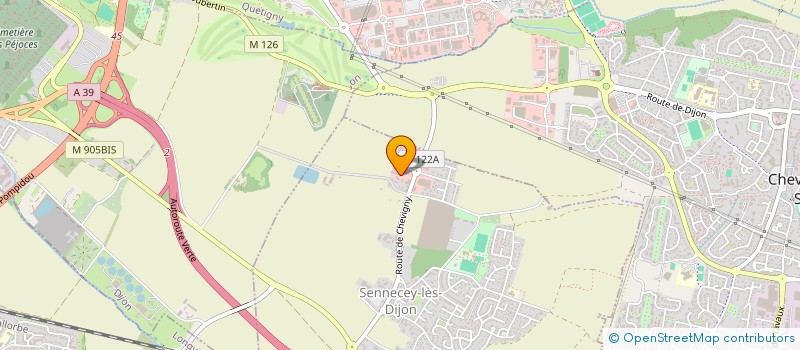localisation de l'entreprise LA FABRIK A PORTAIL à SENNECEY-LES-DIJON
