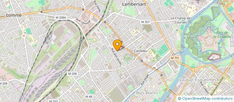 localisation de l'entreprise LA FABRIK DU BIZARRE à LILLE
