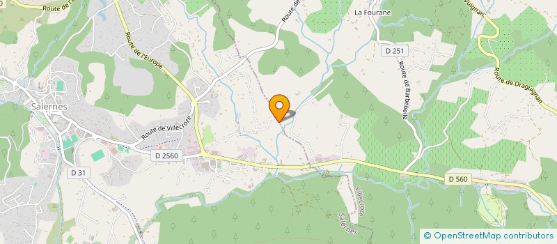 localisation de l'entreprise LA FABRIK DU SIGNE à SALERNES
