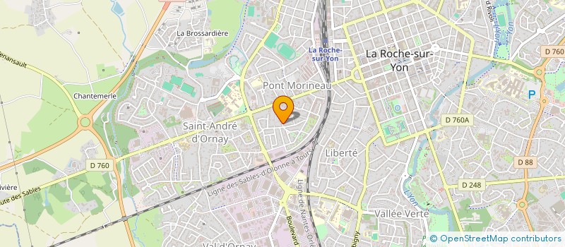 localisation de l'entreprise LA FABRIK VISIONNAIRE  LA ROCHE-SUR-YON