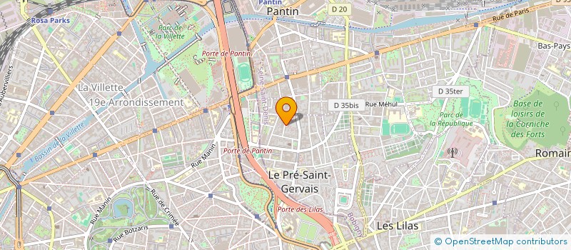 localisation de l'entreprise LA FABRIKAD à LE PRE-SAINT-GERVAIS