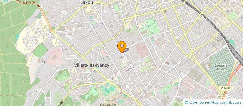 localisation de l'entreprise LA FABRIQ à VILLERS-LES-NANCY