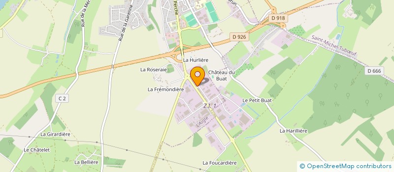 localisation de l'entreprise LA FABRIQU' à L'AIGLE