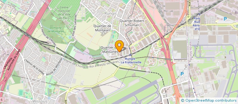 localisation de l'entreprise LA FABRIQUE 1427  RUNGIS