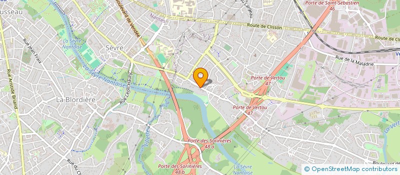 localisation de l'entreprise LA FABRIQUE  VERTOU