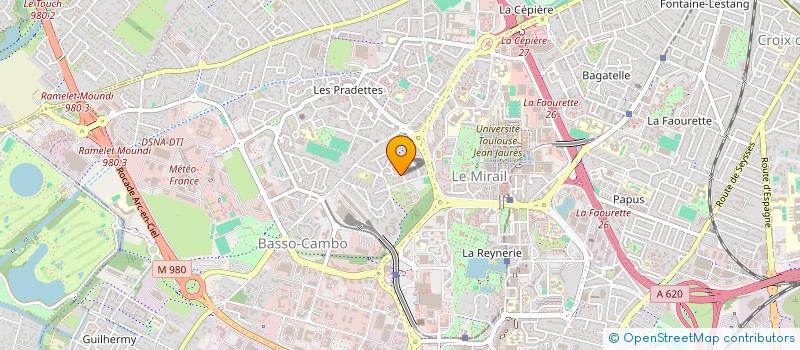 localisation de l'entreprise LA FABRIQUE à TOULOUSE