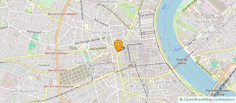 localisation de l'entreprise LA FABRIQUE  BORDEAUX