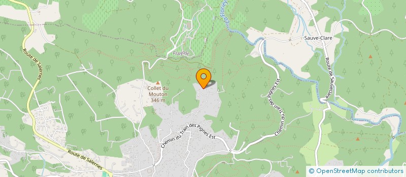 localisation de l'entreprise LA FABRIQUE  LORGUES