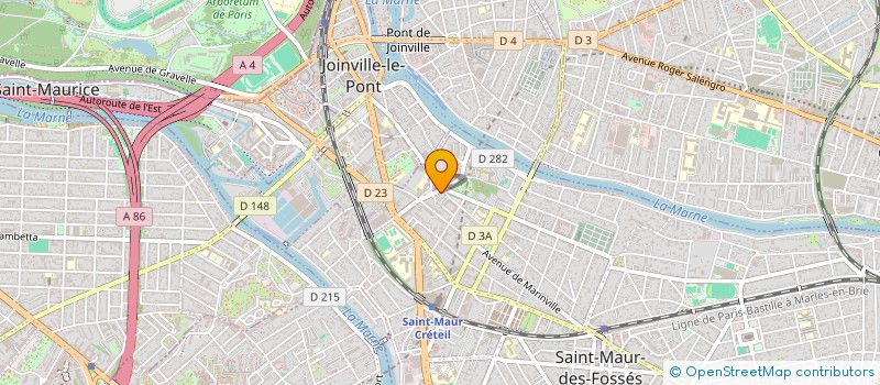 localisation de l'entreprise LA FABRIQUE  SAINT-MAUR-DES-FOSSES