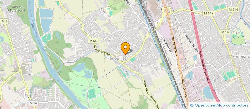 localisation de l'entreprise LA FABRIQUE  FENOUILLET