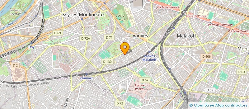 localisation de l'entreprise LA FABRIQUE A BRAC à VANVES