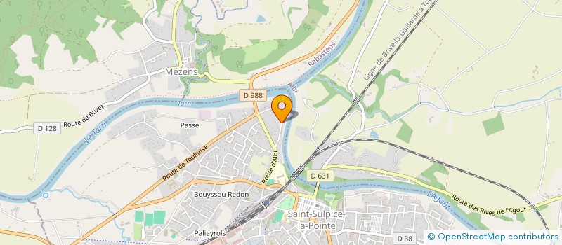 localisation de l'entreprise LA FABRIQUE A CONTES ET COMPAGNIE à SAINT-SULPICE-LA-POINTE