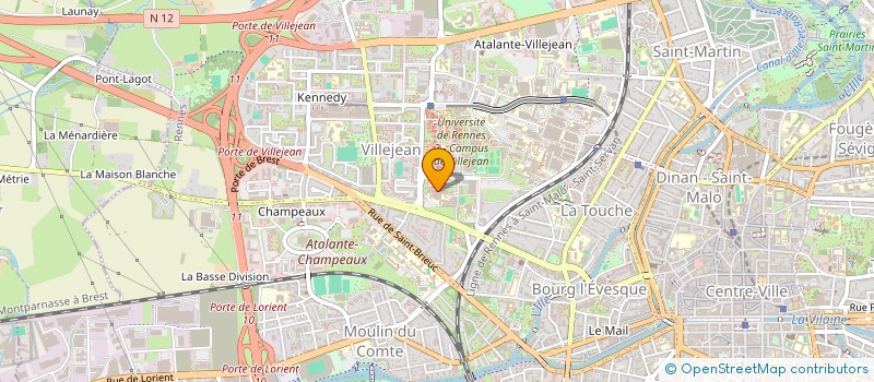 localisation de l'entreprise LA FABRIQUE A DEVELOPPEMENT DURABLE  RENNES
