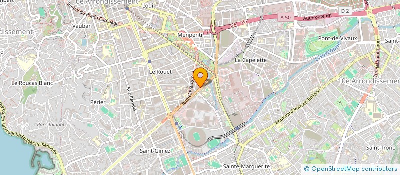 localisation de l'entreprise LA FABRIQUE A FANTAISIES  MARSEILLE