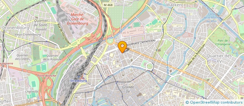 localisation de l'entreprise LA FABRIQUE A MIAM  STRASBOURG