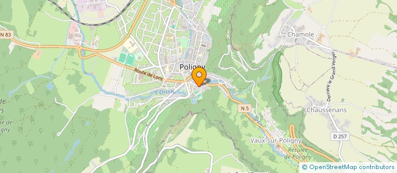 localisation de l'entreprise LA FABRIQUE A MOMENTS  POLIGNY