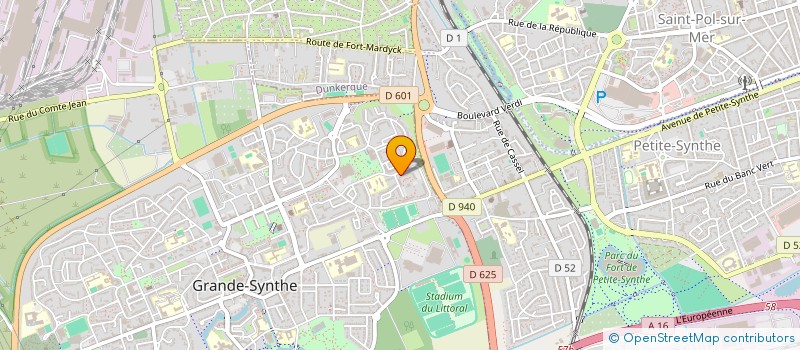 localisation de l'entreprise LA FABRIQUE A MOTS à GRANDE-SYNTHE
