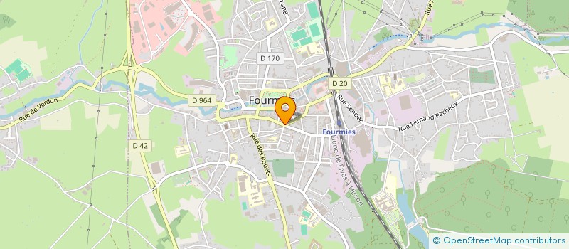 localisation de l'entreprise LA FABRIQUE A REVES à FOURMIES