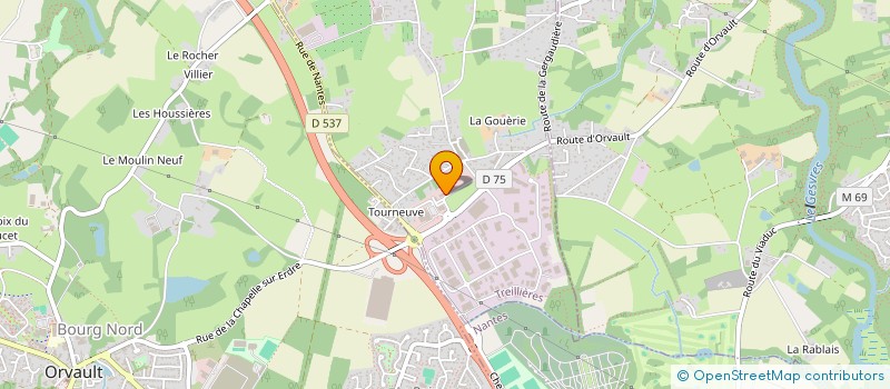 localisation de l'entreprise LA FABRIQUE A SACHETS à NANTES