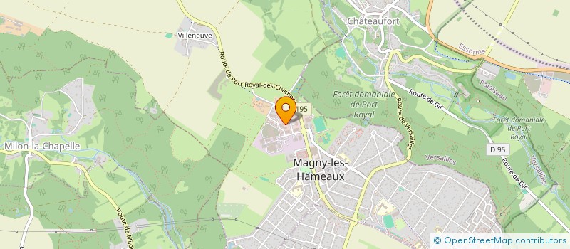 localisation de l'entreprise LA FABRIQUE A SOLUTIONS INDUSTRIELLES  MAGNY-LES-HAMEAUX