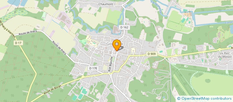 localisation de l'entreprise LA FABRIQUE A SOUFFLES  GOUVIEUX