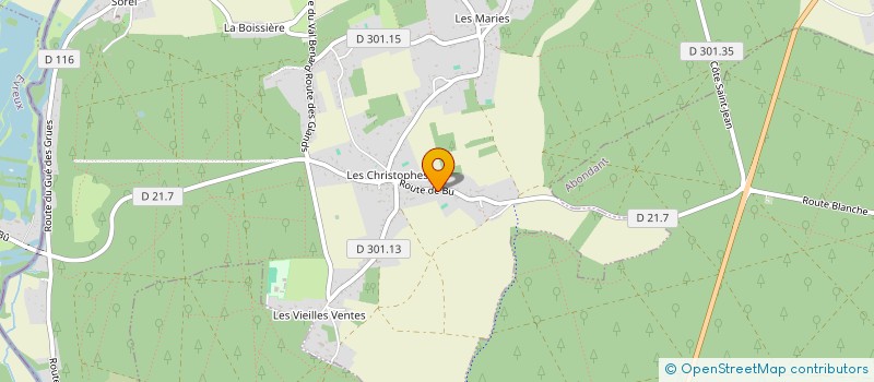 localisation de l'entreprise LA FABRIQUE.CHOCOLAT BEAU ET BON à SOREL-MOUSSEL