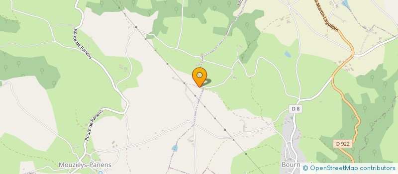 localisation de l'entreprise LA FABRIQUE & CO'  MOUZIEYS-PANENS