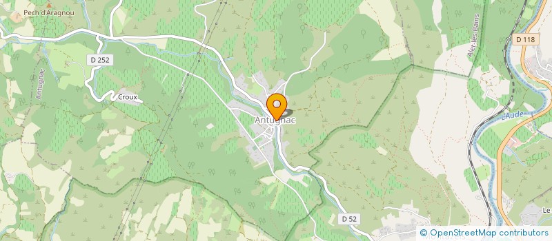 localisation de l'entreprise LA FABRIQUE COFFEE TRUCK  ANTUGNAC