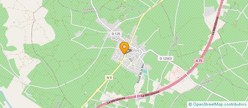 localisation de l'entreprise LA FABRIQUE D'INTERIEUR  VALROS