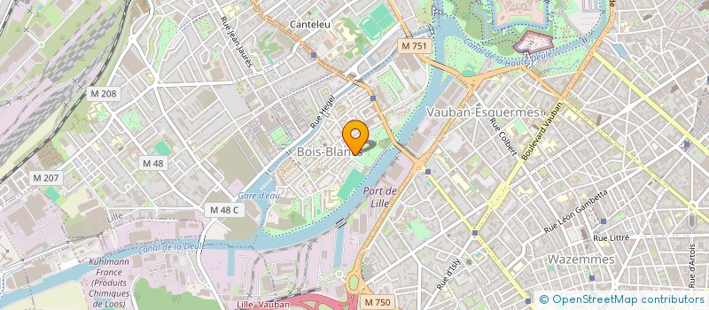 localisation de l'entreprise LA FABRIQUE DE L'ESTIVE à LILLE