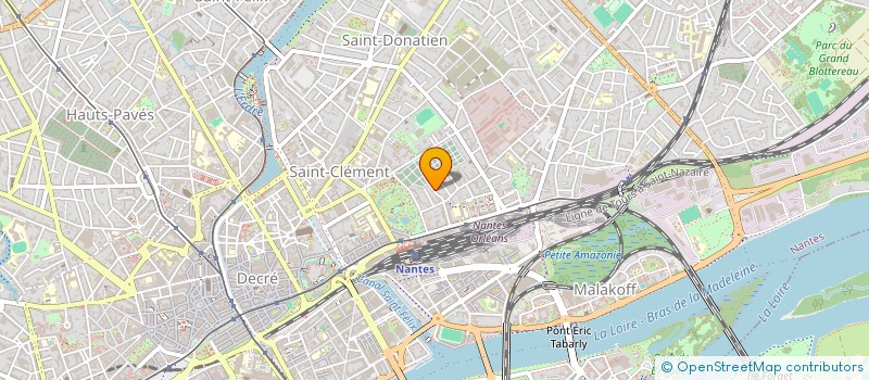 localisation de l'entreprise LA FABRIQUE DE PART'AGES à NANTES