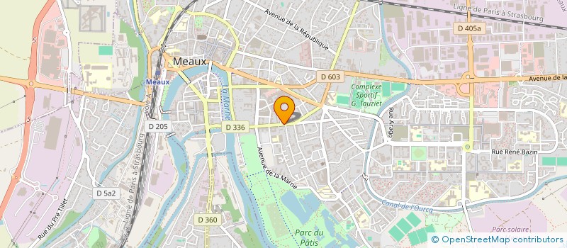 localisation de l'entreprise LA FABRIQUE DE SOI à MEAUX