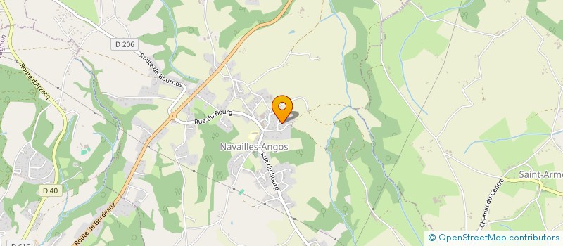 localisation de l'entreprise LA FABRIQUE DES EXPLORATEURS  NAVAILLES-ANGOS