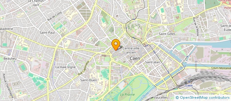 localisation de l'entreprise LA FABRIQUE DES PAYSAGES à CAEN