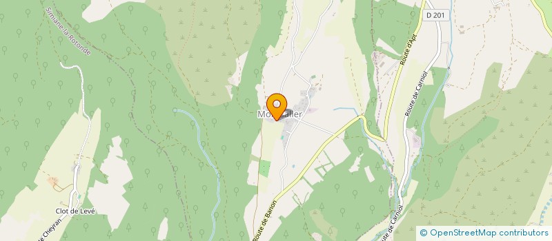 localisation de l'entreprise LA FABRIQUE DES REVES  SAUMANE