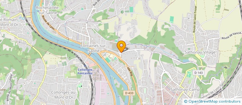 localisation de l'entreprise LA FABRIQUE DU CAVALIER à FONTAINES-SUR-SAONE