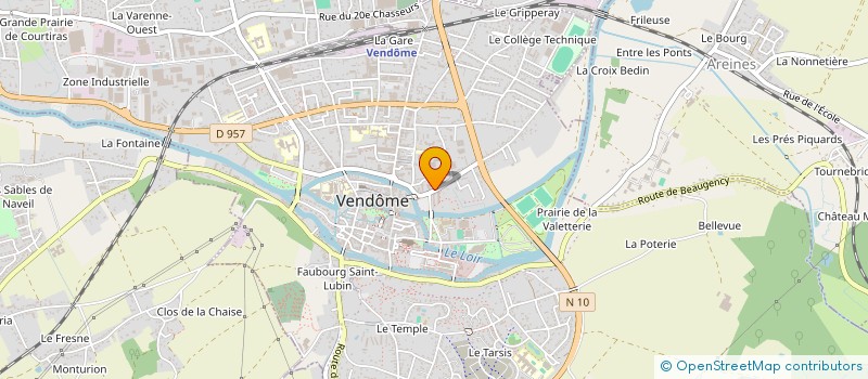 localisation de l'entreprise LA FABRIQUE DU DOCTEUR FATON à VENDOME