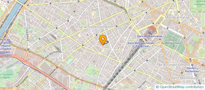 localisation de l'entreprise LA FABRIQUE DU GRANOLIER  PARIS