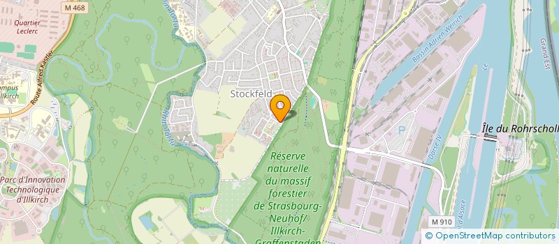 localisation de l'entreprise LA FABRIQUE DU JARDIN à STRASBOURG