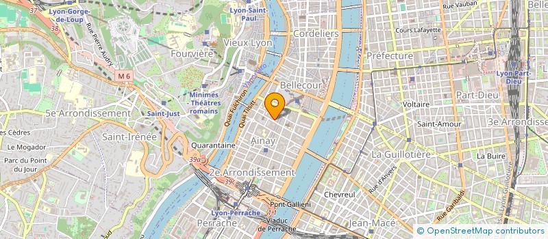 localisation de l'entreprise LA FABRIQUE DU PINCE OREILLE à LYON