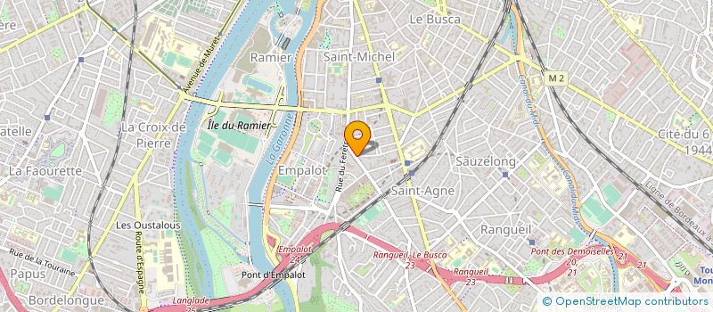 localisation de l'entreprise LA FABRIQUE DU SIGNE à TOULOUSE