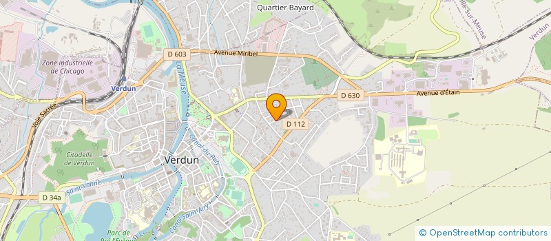 localisation de l'entreprise LA FABRIQUE-E à VERDUN