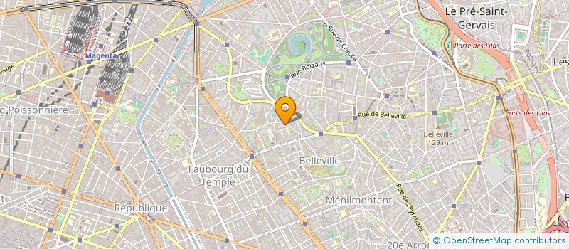 localisation de l'entreprise LA FABRIQUE EDITIONS  PARIS