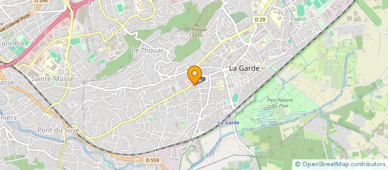 localisation de l'entreprise LA FABRIQUE EXOTIQUE à LA GARDE